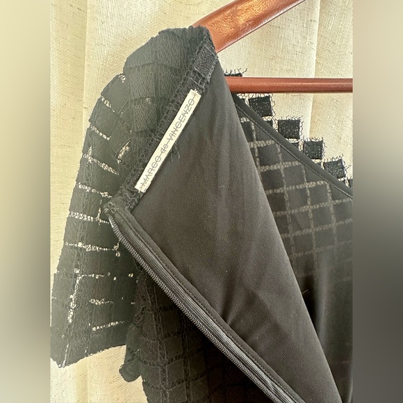 MARCO de VINCENZO Plaid Print Mini Dress—Size 42 - Picture 5 of 6